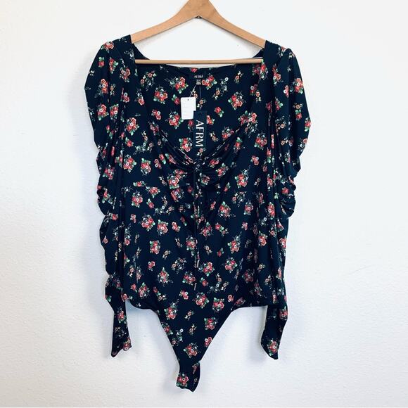 ARFM Floral Plus Size Bodysuit NWT - Picture 1 of 8